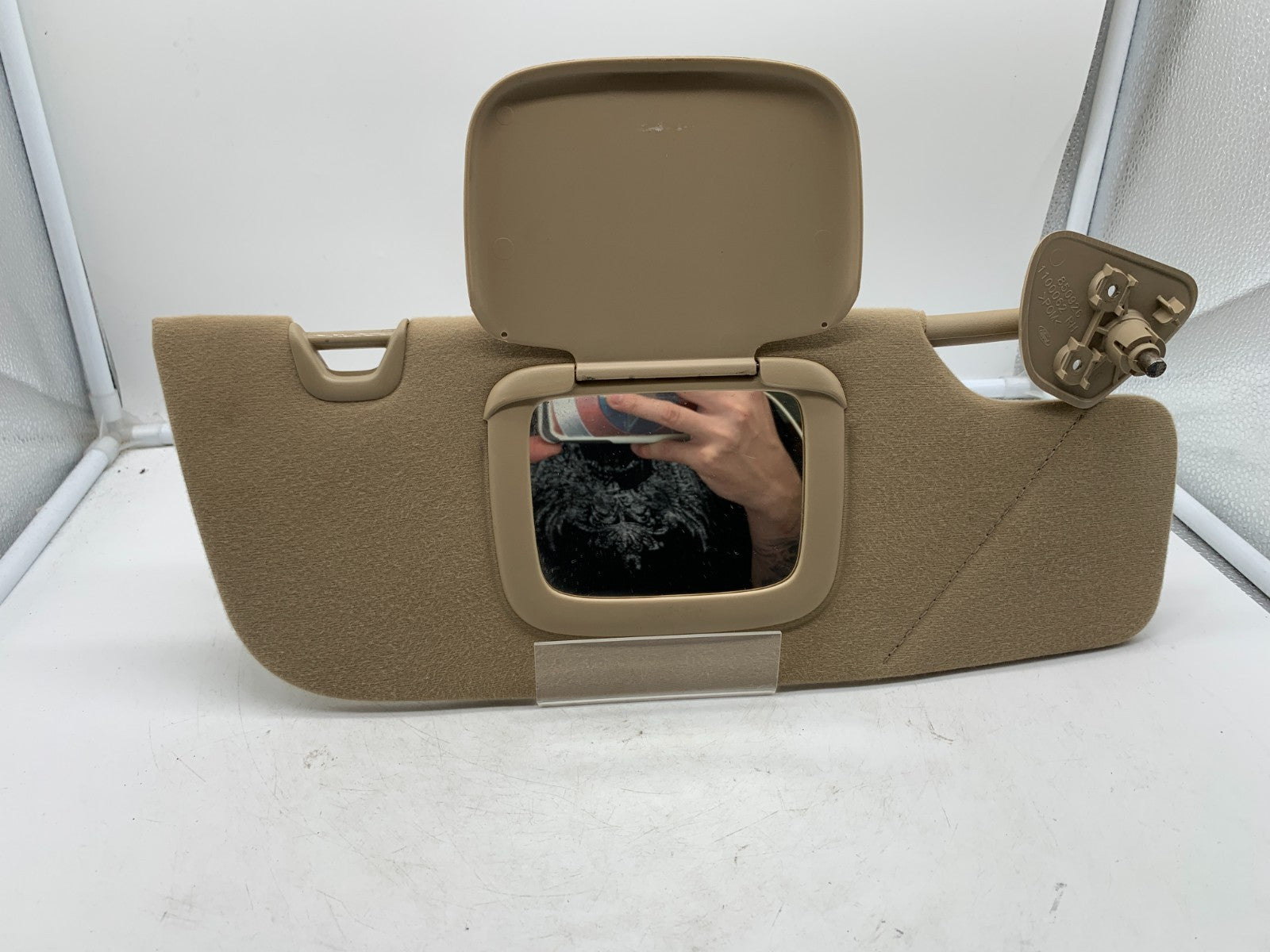 2005-2011 Ford Mustang Passenger Sun Visor Beige OEM A03B40002
