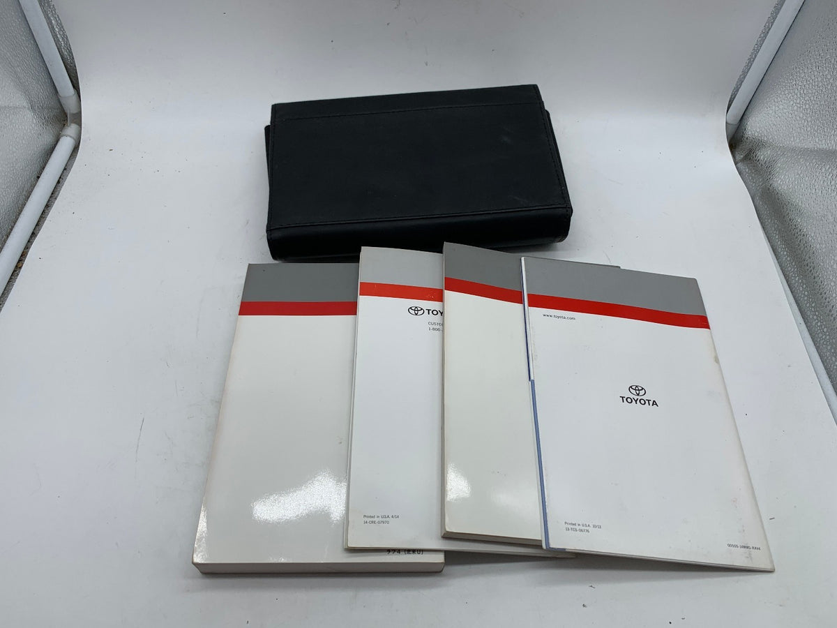 2014 Toyota RAV4 RAV 4 Owners Manual Set OEM R01B34007