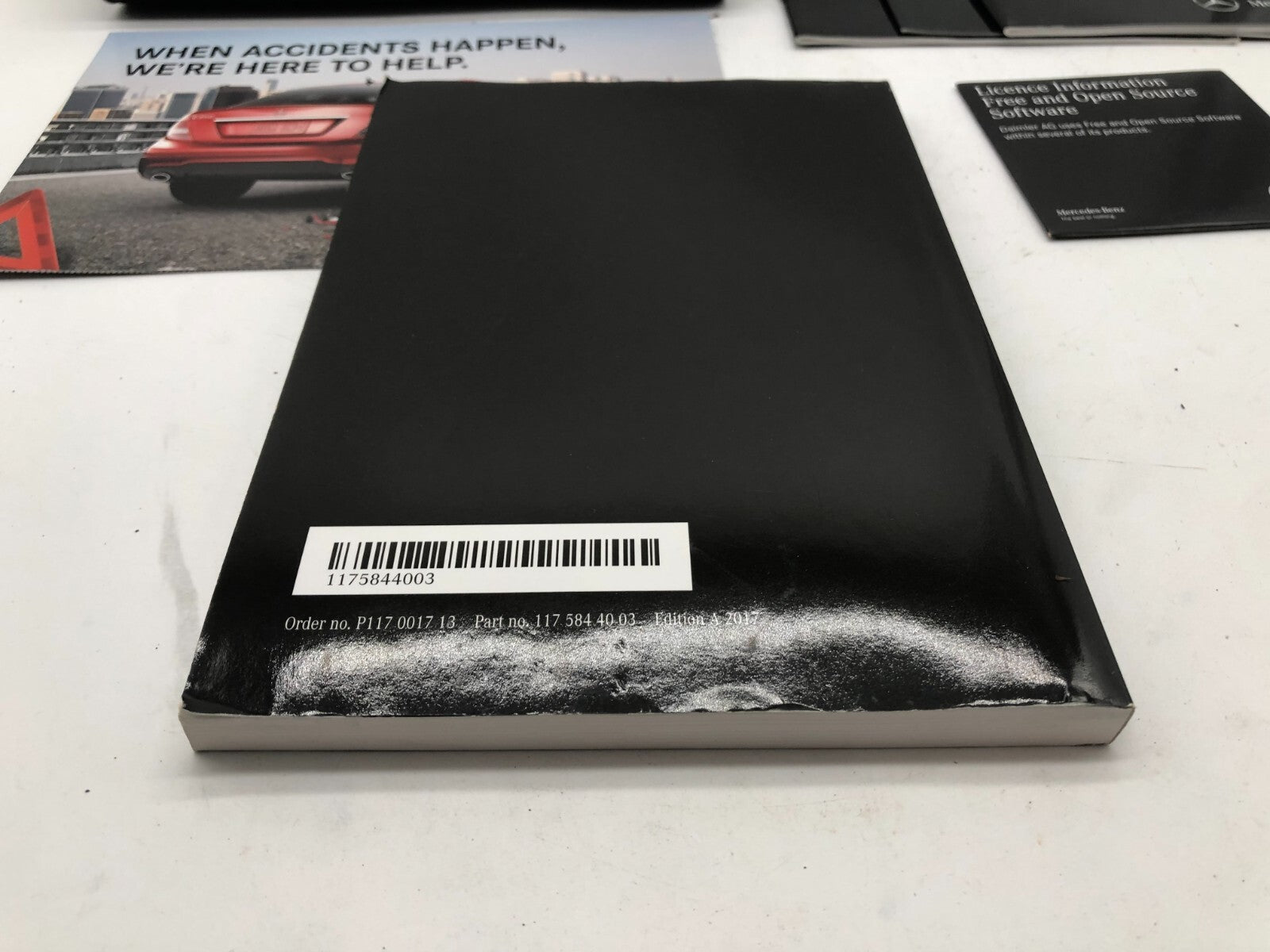 2017 Mercedes-Benz CLA Owners Manual Set with Case OEM D02B03008