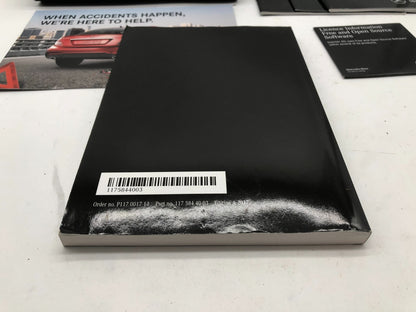 2017 Mercedes-Benz CLA Owners Manual Set with Case OEM D02B03008