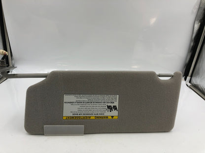 2005-2012 Toyota Avalon Passenger Sun Visor Gray Illuminated OEM D03B48066