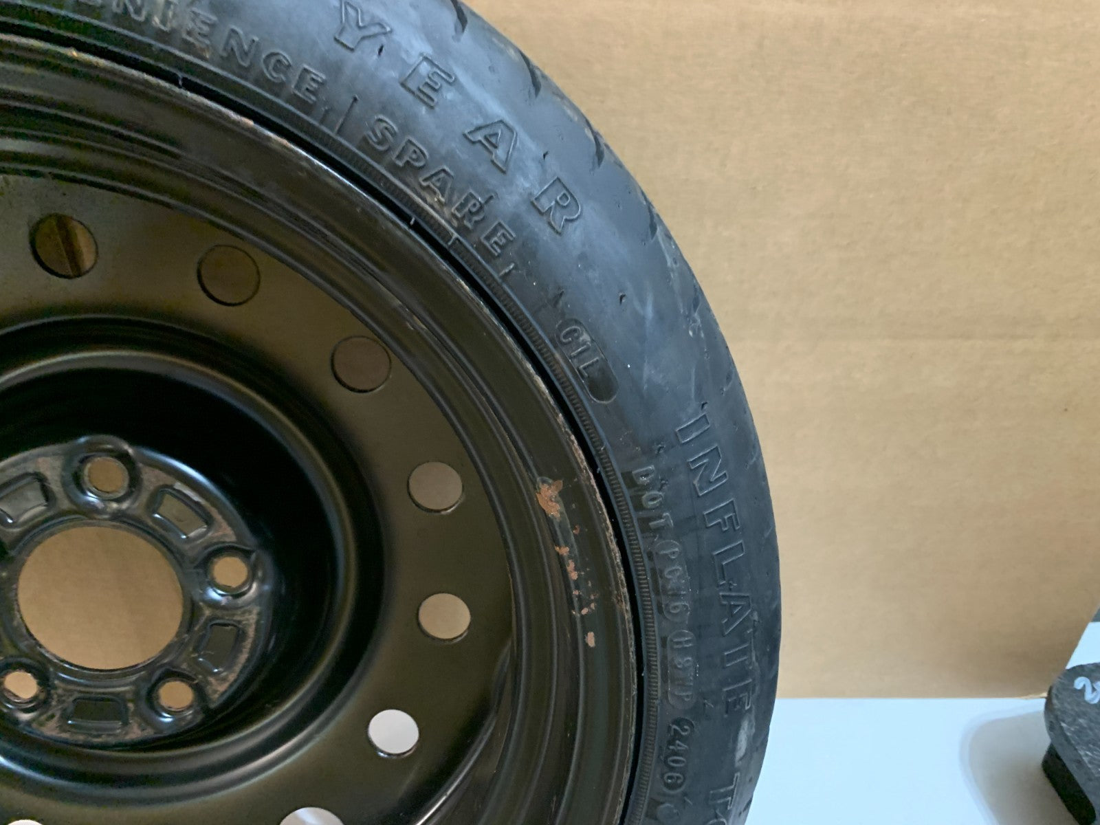2010-2016 Chevy Impala Lacrosse 16" Spare Tire Compact Donut Wheel T125/70D16