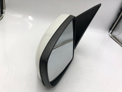 2011-2013 BMW X5 Driver Side View Power Door Mirror White OEM B03B24003