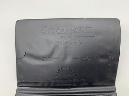 1999 GMC Yukon 1500 Owners Manual with Case OEM C03B29002