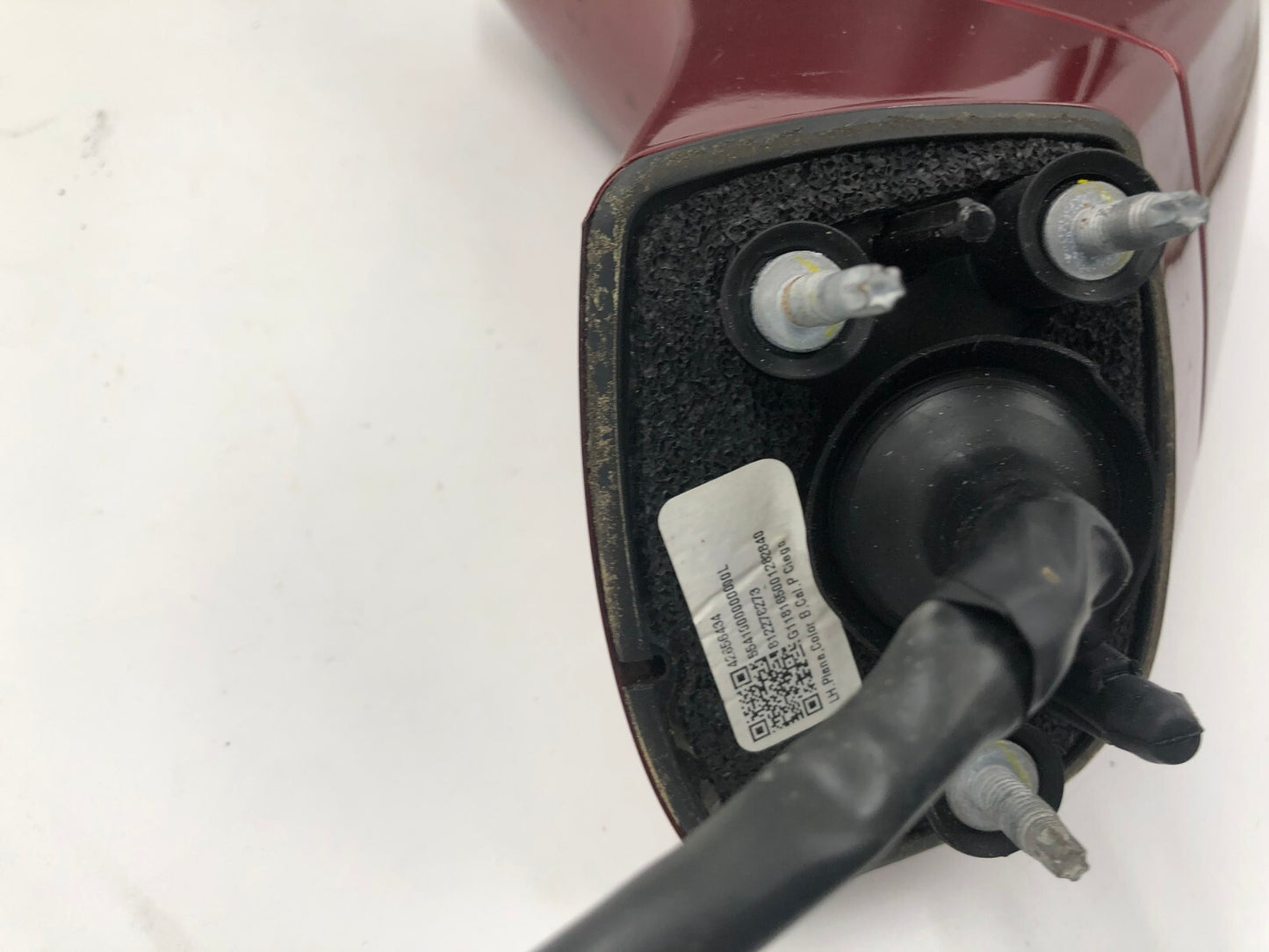 2017-2020 Chevrolet Trax Driver Side View Power Door Mirror Red BSA C03B67004