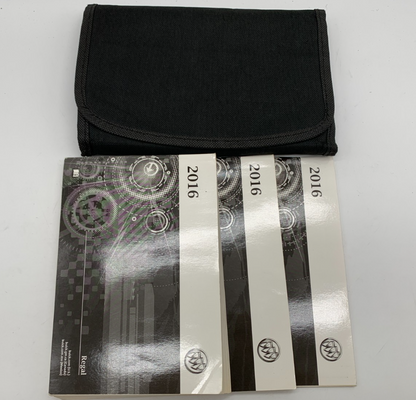 2016 Buick Regal Owners Manual Set with Case OEM B04B20010