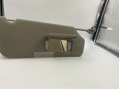 2011-2014 Toyota Sienna Passenger Visor Sunvisor Gray Illuminated OEM D04B41054