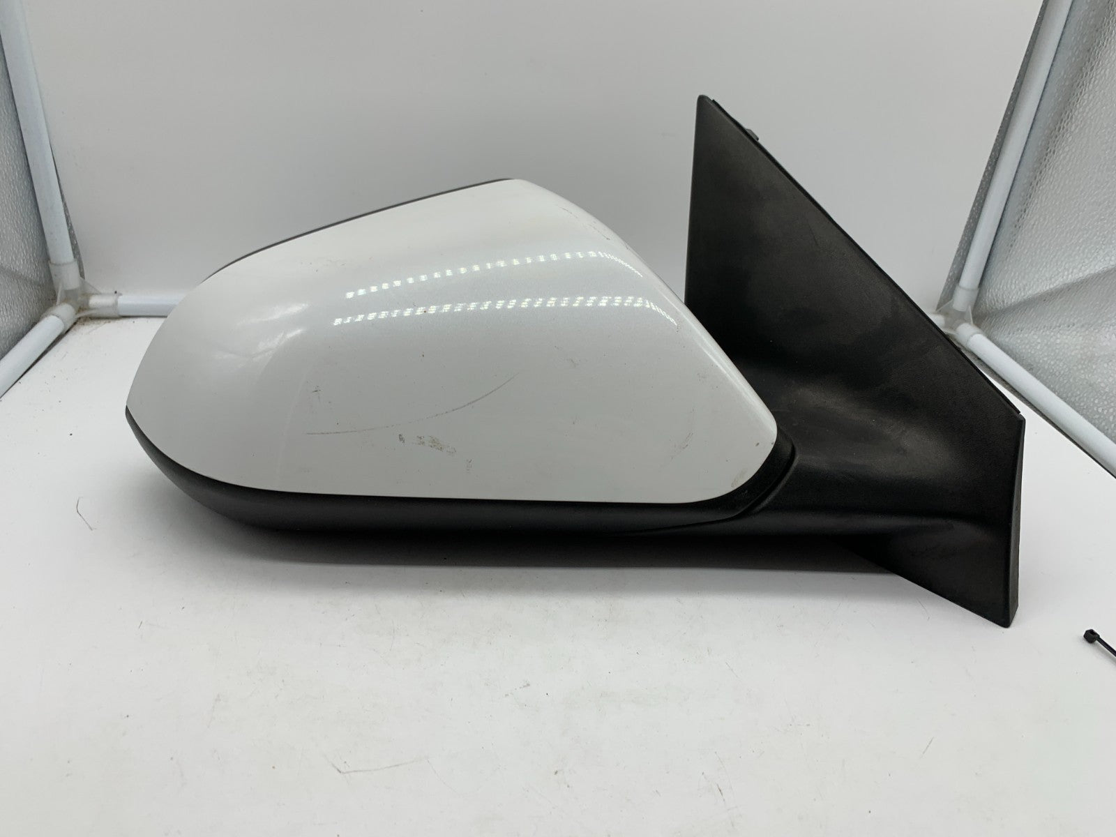 2015-2017 Hyundai Sonata Passenger Side View Power Door Mirror White OEM
