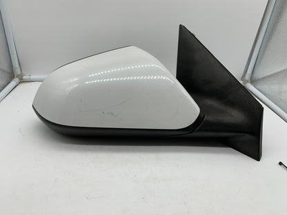 2015-2017 Hyundai Sonata Passenger Side View Power Door Mirror White OEM