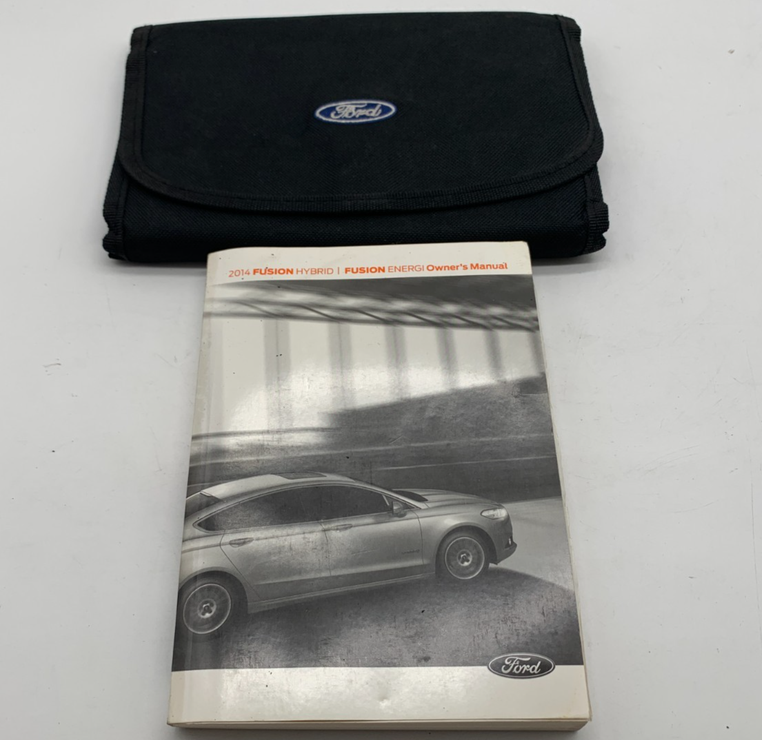 2014 Ford Fusion Owners Manual with Case OEM B03B21025
