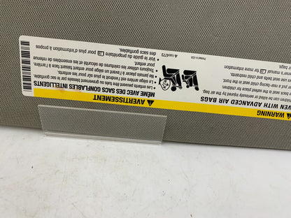 2014-2019 Cadillac CTS Passenger Sun Visor Gray Illuminated OEM B01B42048