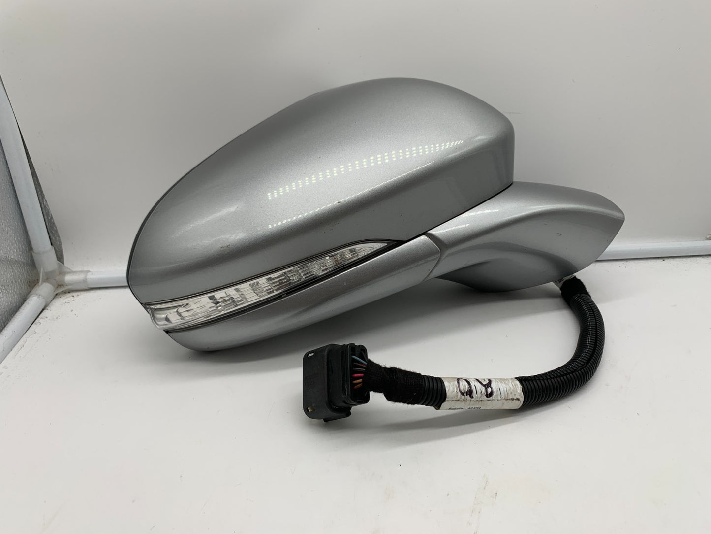 2019-2020 Ford Fusion Passenger Side View Power Door Mirror Silver BSA C04B36024