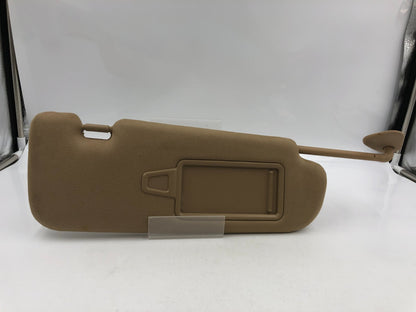 2011-2015 Hyundai Sonata Passenger Sun Visor Tan OEM D01B25064