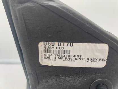 2017-2019 Ford Escape Driver Side View Power Door Mirror Ruby Red OEM A01B50035