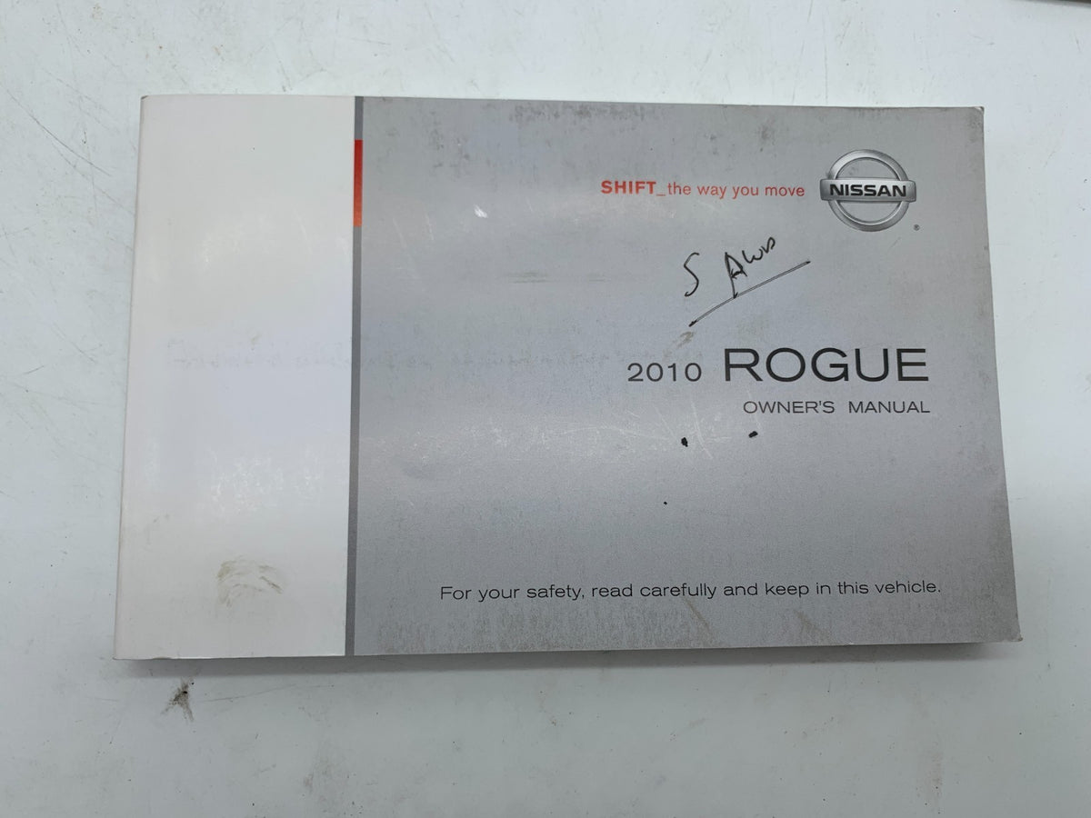 2010 Nissan Rogue Owners Manual Set OEM R01B25022