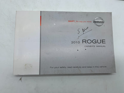 2010 Nissan Rogue Owners Manual Set OEM R01B25022