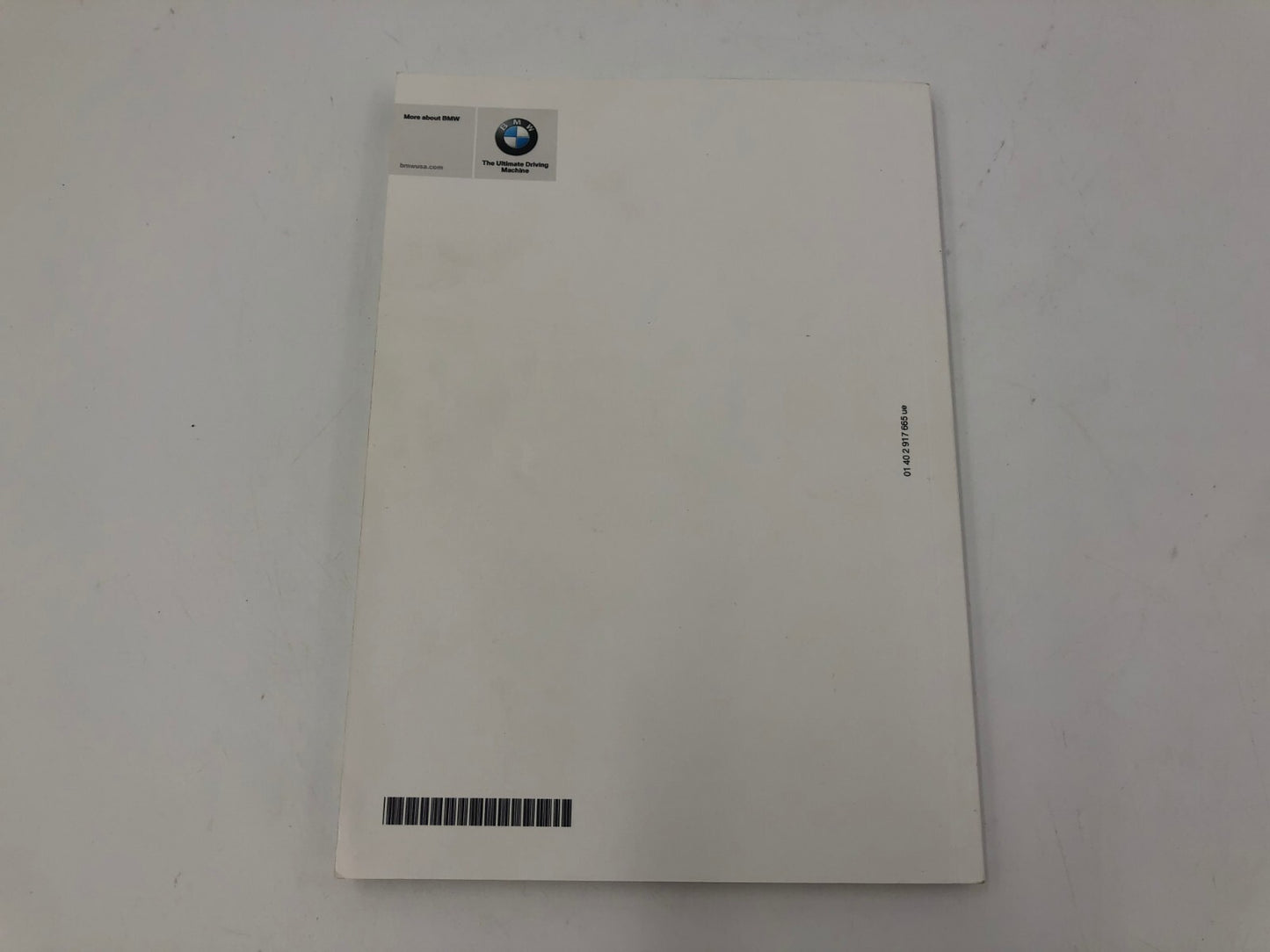 2014 BMW 6 Series Coupe Owners Manual Set with Case OEM E03B23021