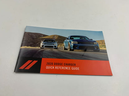2020 Dodge Charger Owners Manual Set with Case OEM A03B54037