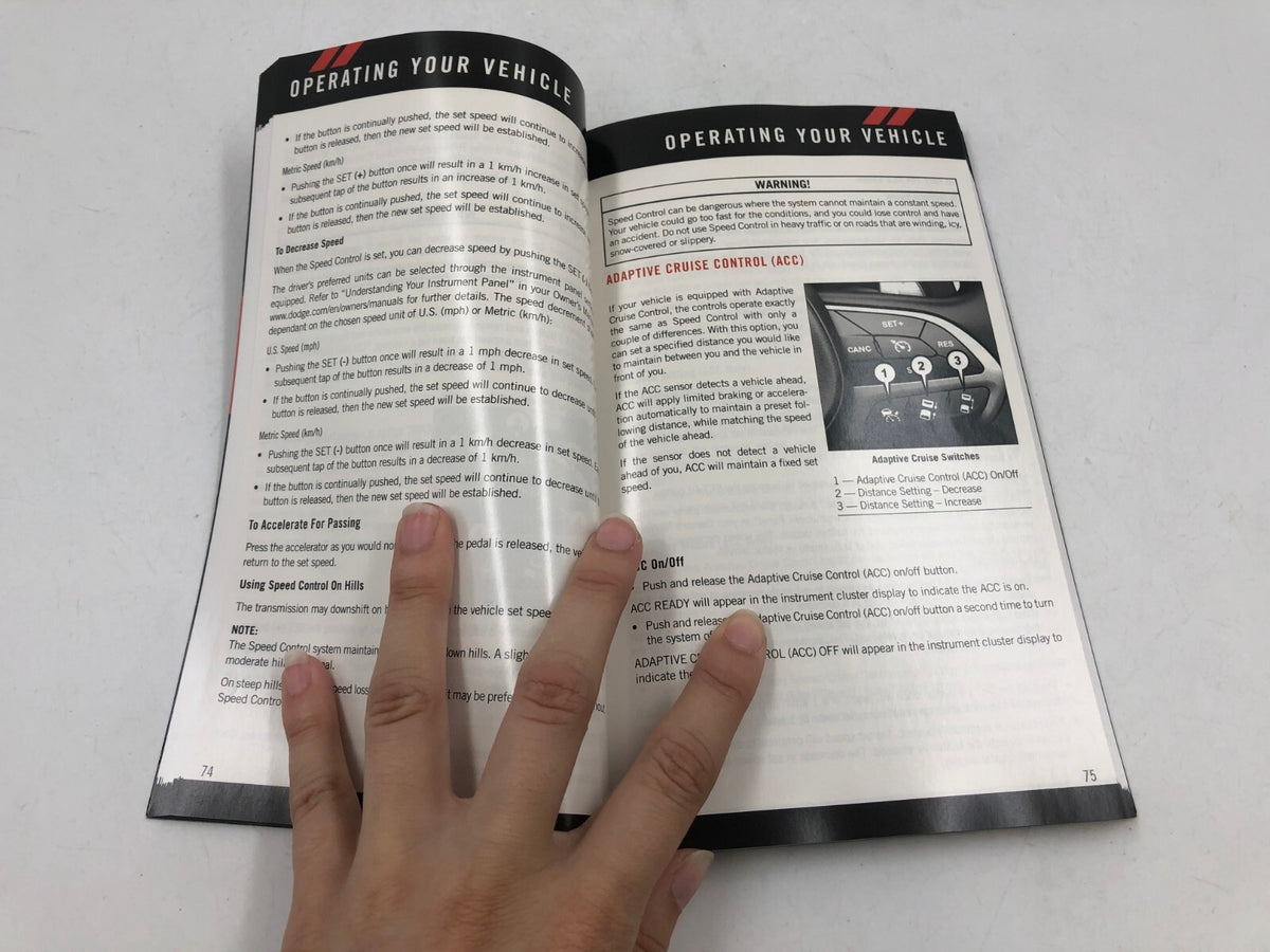 2017 Dodge Charger Owners Manual Set with Case OEM D01B51049