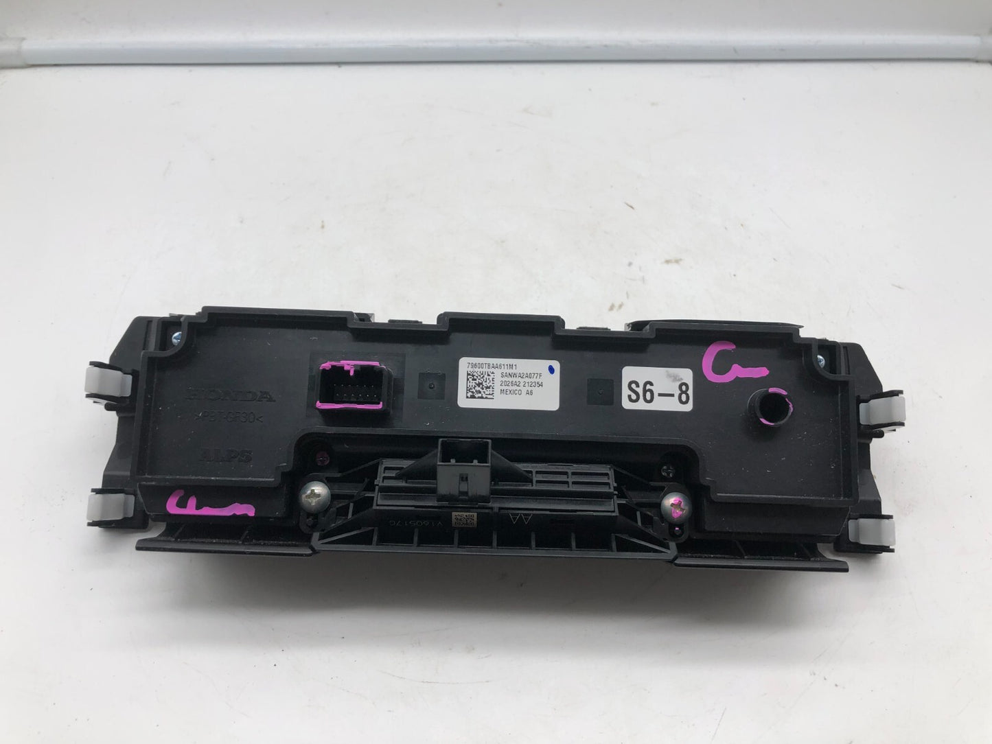 2016-2018 Honda Civic AC Heater Climate Control Unit OEM E03B39073