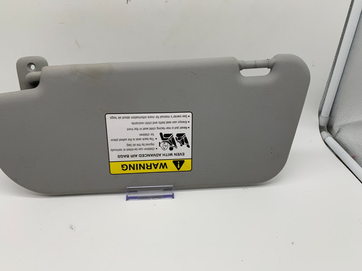 2007-2009 Mazda 3 Passenger Sun Visor Gray OEM C02B30063