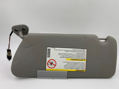 2004-2009 Cadillac SRX Passenger Sun Visor Illuminated Gray OEM D04B33090