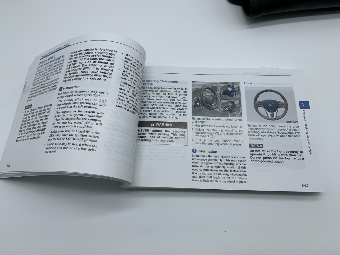 2020 Hyundai Santa FE Owners Manual Set with Case OEM B04B48008