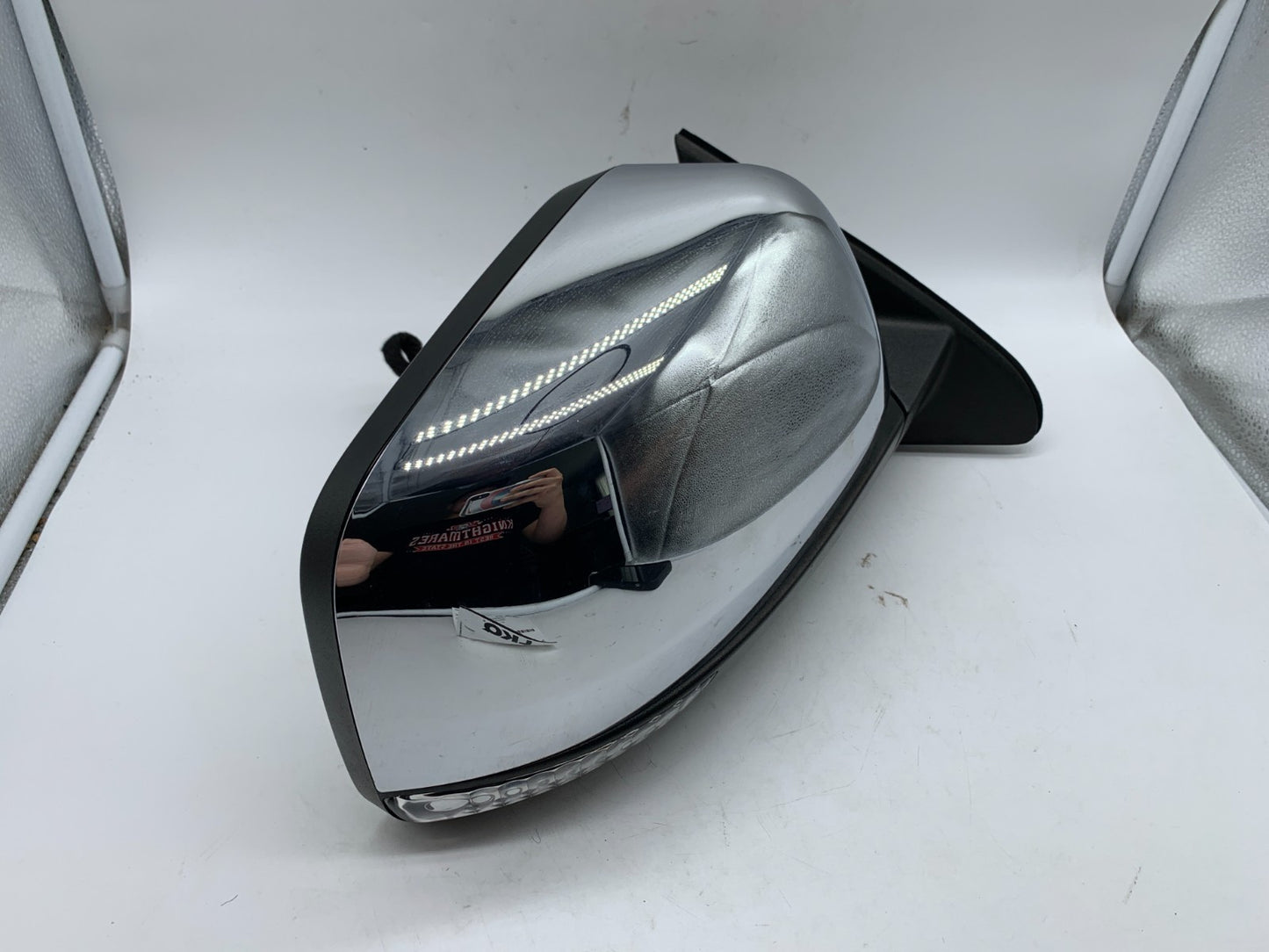 2011-2022 Jeep Grand Cherokee Passenger Side Power Door Mirror Chrome D03B39001