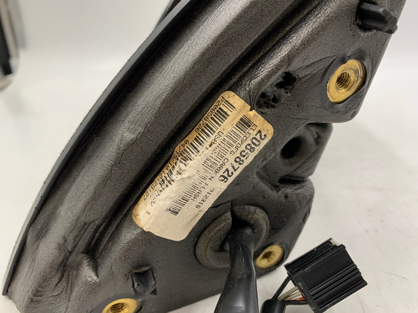 2010-2011 Chevrolet Equinox Passenger Side Power Door Mirror Black OEM B03B04004