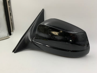 2012-2013 BMW 528i Driver Side View Power Door Mirror Black OEM C04B15020