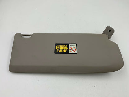2005-2006 Volvo S50 Driver Sun Visor Gray Illuminated OEM C02B17082