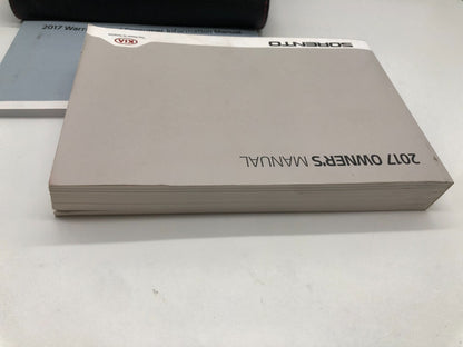 2018 Kia Sorento Owners Manual Set with Case OEM