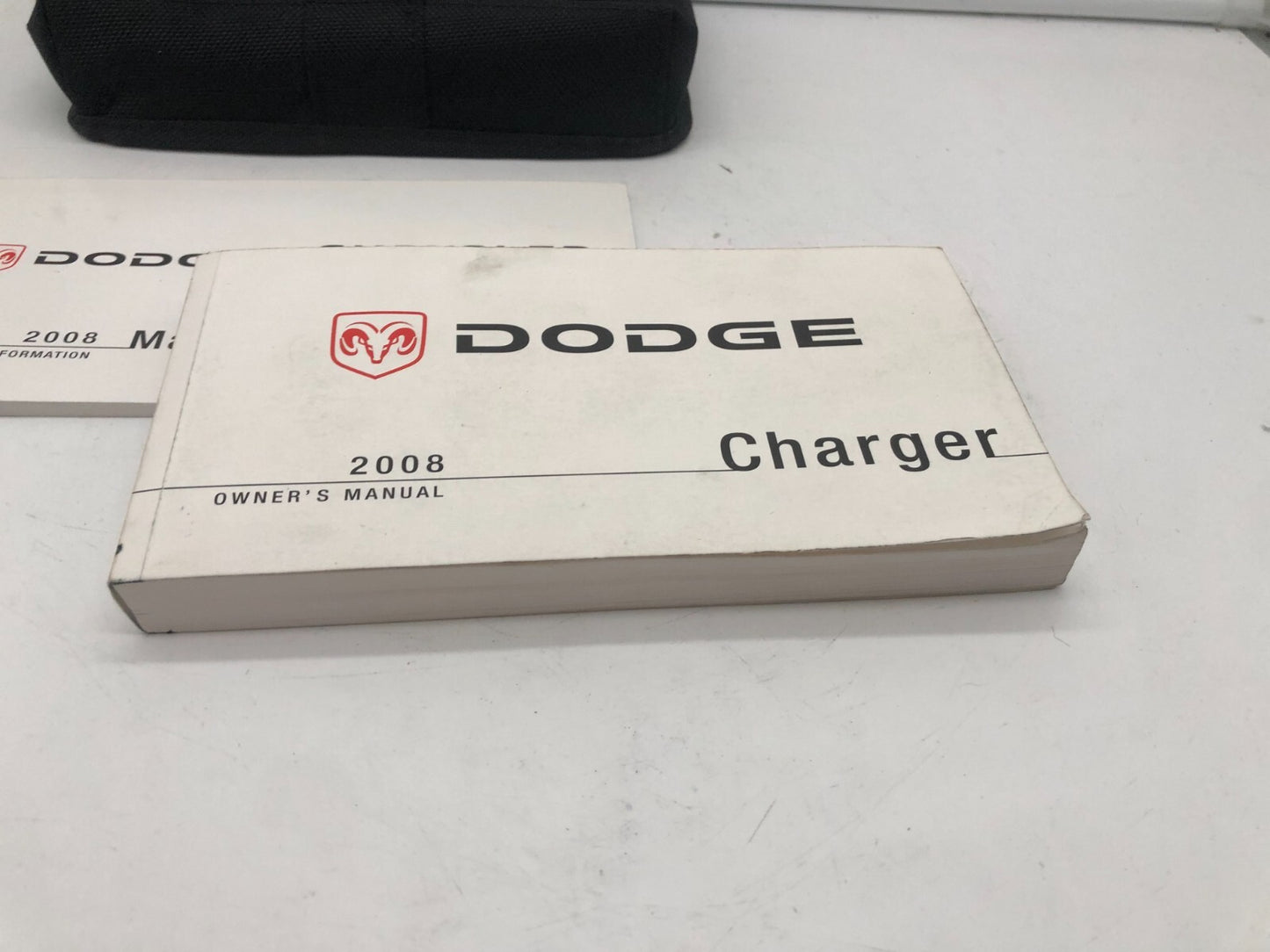 2008 Dodge Charger Owners Manual Set with Case OEM D03B67015