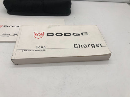 2008 Dodge Charger Owners Manual Set with Case OEM D03B67015