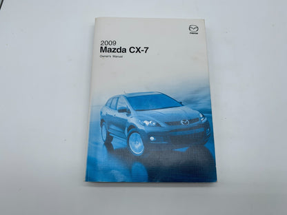 2009 Mazda CX-7 CX7 Owners Manual Set with Case OEM C02B23066