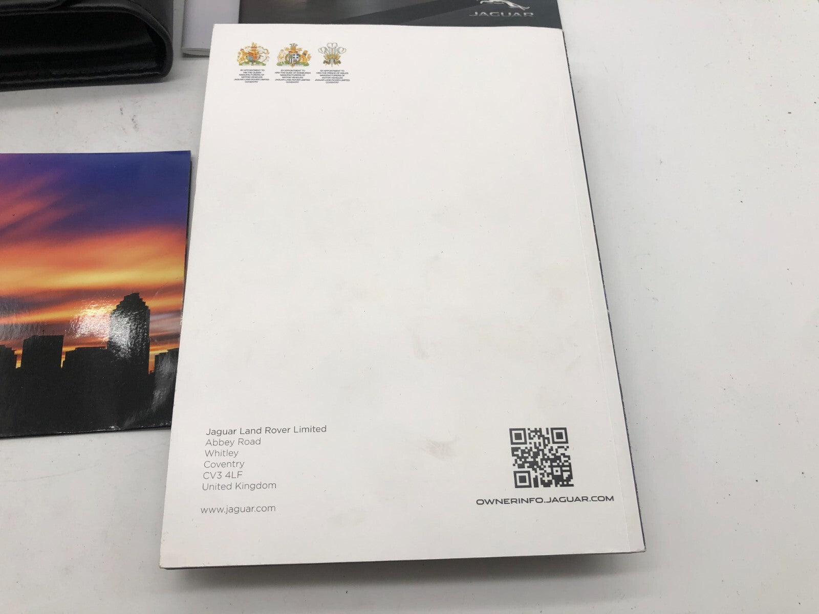 2016 Jaguar XF Owners Manual Handbook Set with Case OEM A02B15009