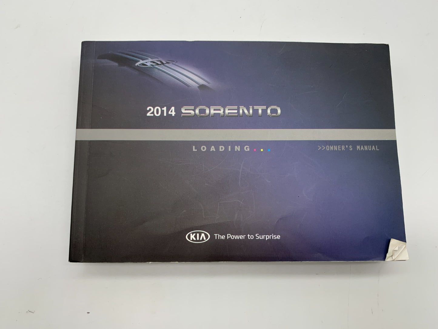 2014 Kia Sorento Owners Manual Set with Case OEM C03B70012