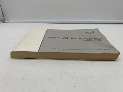 2008 Nissan Altima Hybrid Owners Manual OEM C03B47006