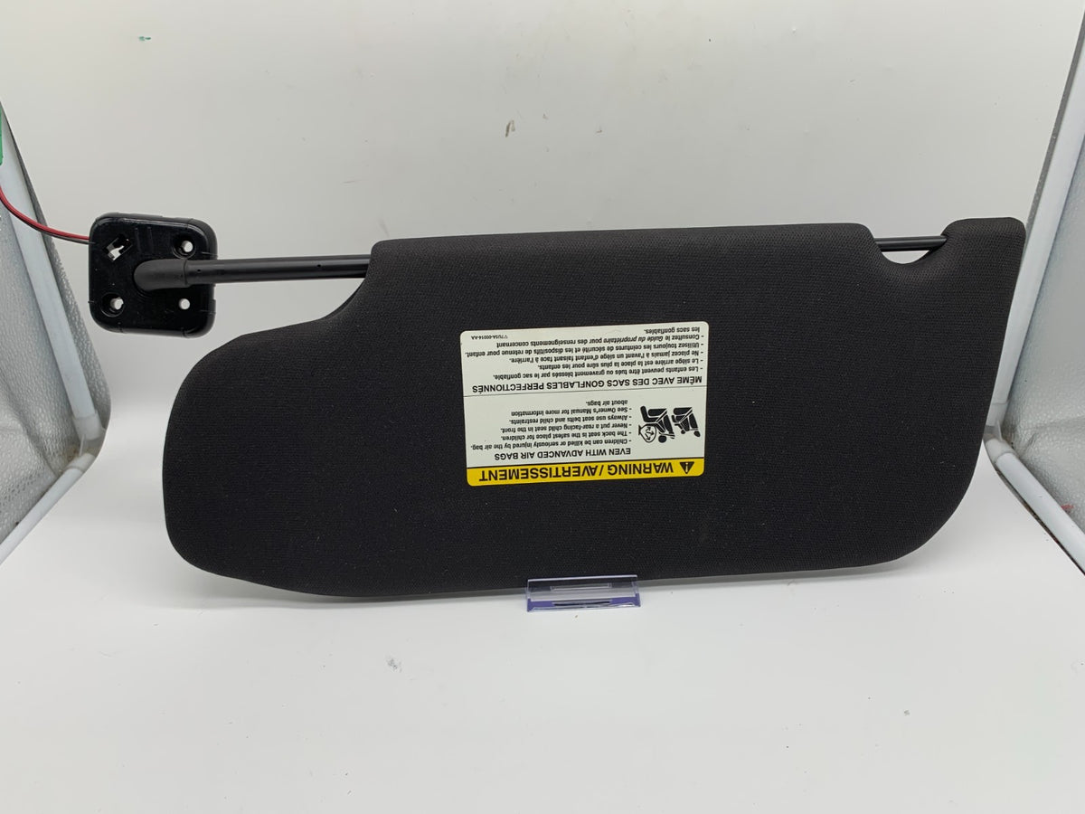 2010-2016 Lincoln MKS Passenger Sun Visor Black Illuminated OEM C02B30064