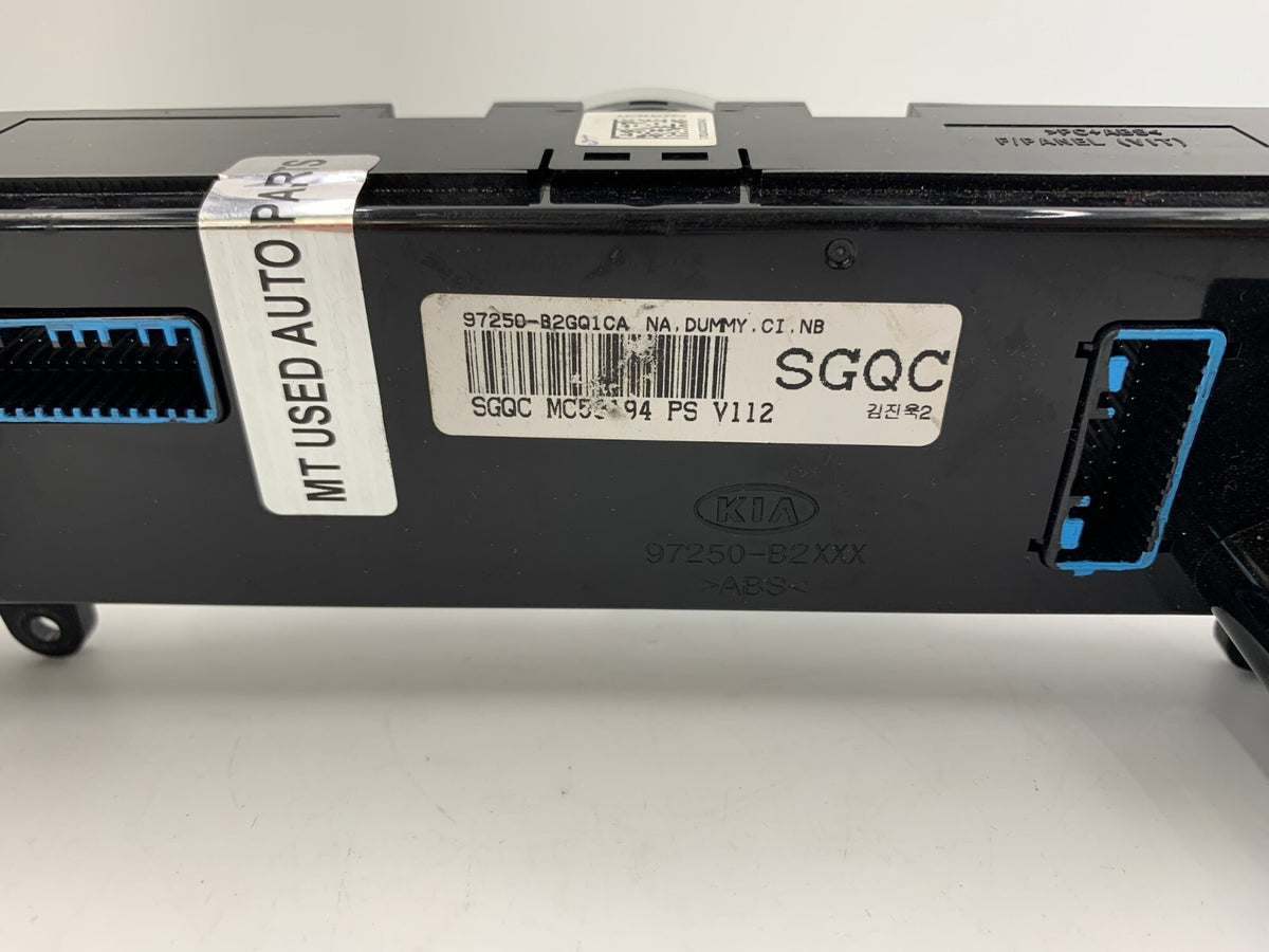 2017-2019 Kia Soul AC Heater Climate Control OEM A04B43068