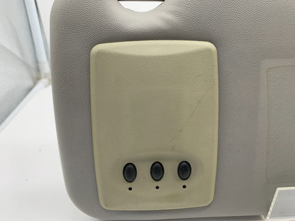 2003-2007 Cadillac CTS Driver Sun Visor Gray Illuminated OEM C03B70014