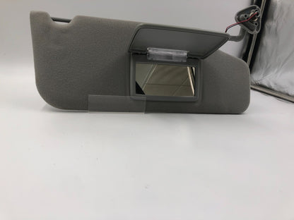 2005-2007 Ford Freestyle Passenger Sun Visor Illuminated Gray OEM B04B31030