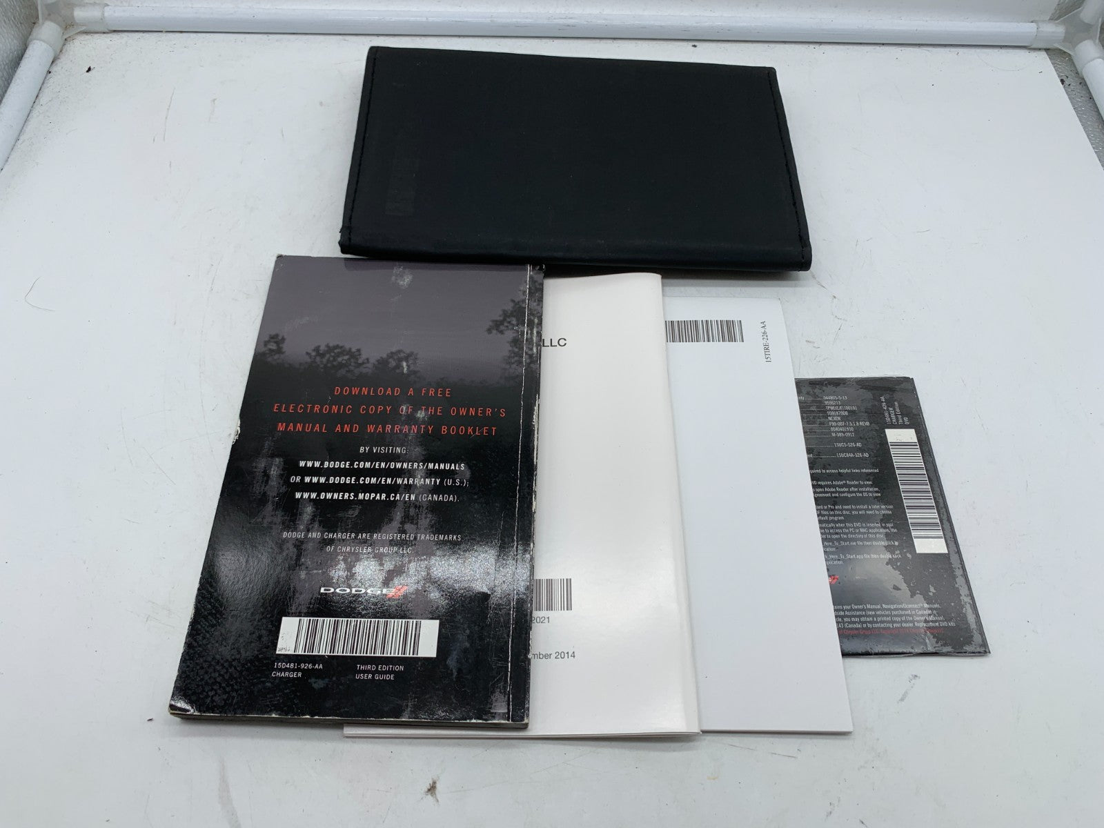 2015 Dodge Charger Owners Manual Set with Case OEM B01B44005