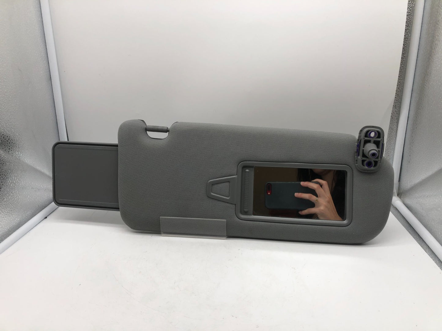2011-2015 Kia Sorento Passenger Sun Visor Gray OEM A01B04010