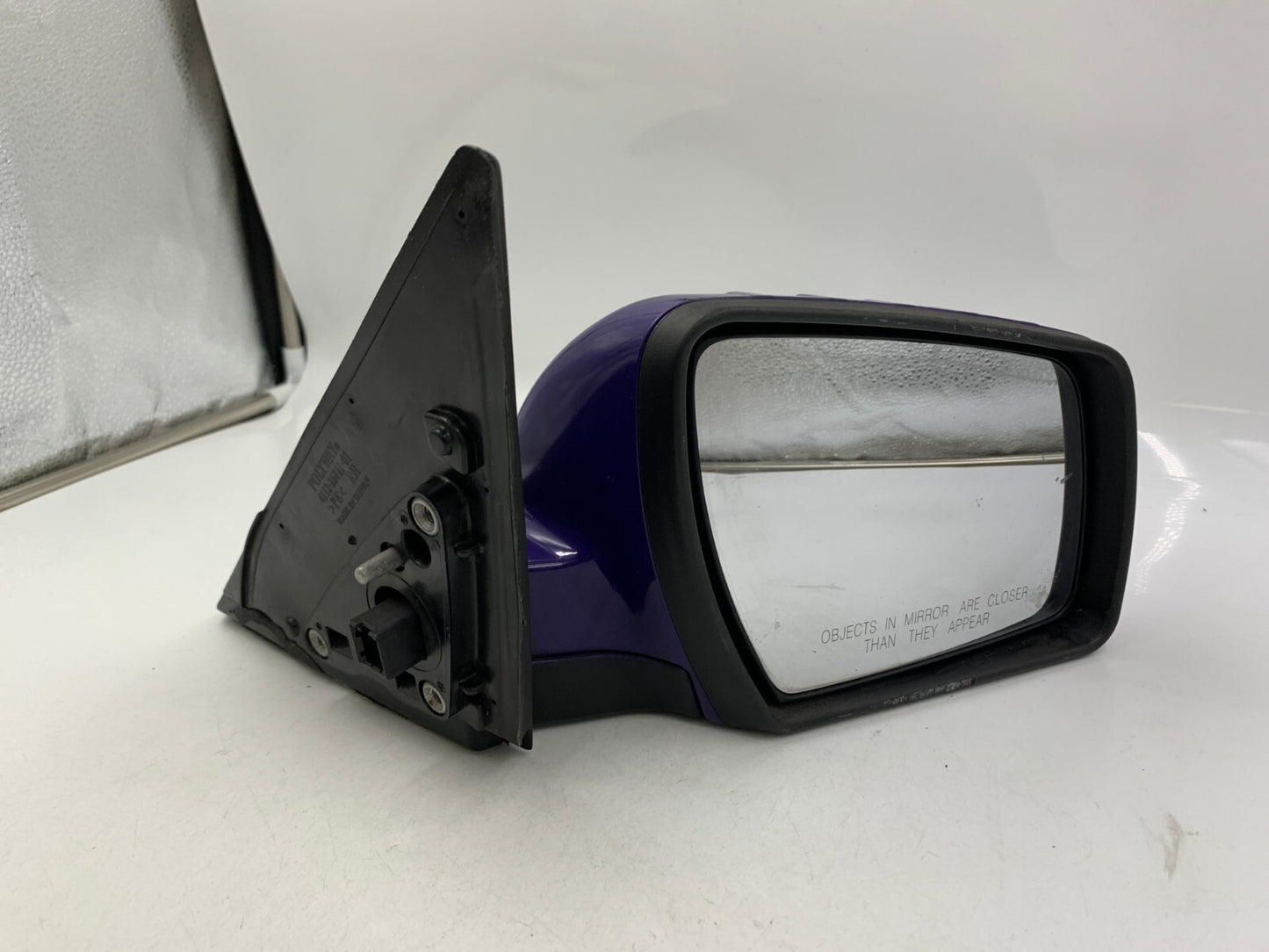 2010-2013 Kia Soul Passenger Side View Power Door Mirror Blue OEM D01B69003