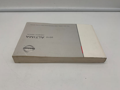 2010 Nissan Altima Owners Manual OEM A02B09013