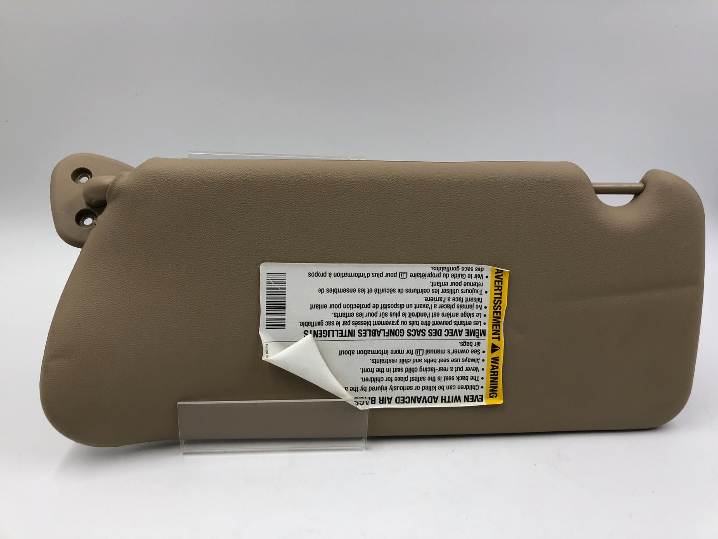2004-2009 Cadillac SRX Passenger Sun Visor Beige Illuminated OEM A02B14092