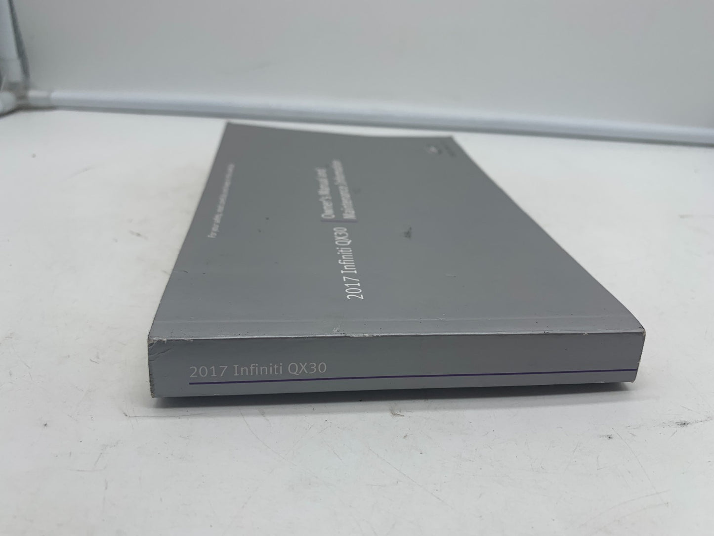 2017 Infiniti QX30 QX 30 Owners Manual Set with Case OEM