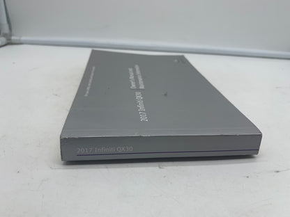 2017 Infiniti QX30 QX 30 Owners Manual Set with Case OEM