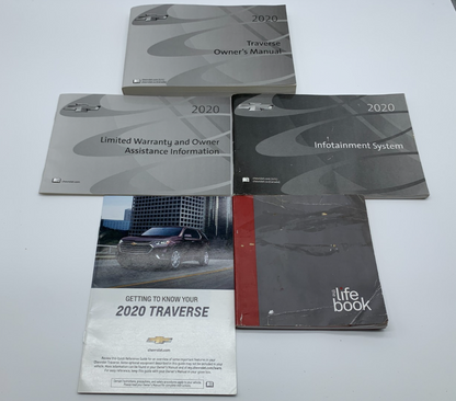 2020 Chevrolet Traverse Owners Manual Set OEM R01B16006